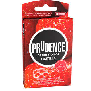 Condones Frutilla “Prudence”