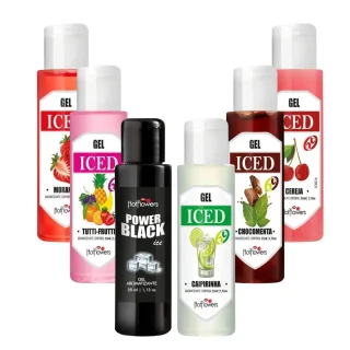 Lubricante Frío para Sexo Oral y Masajes by Hot Flowers